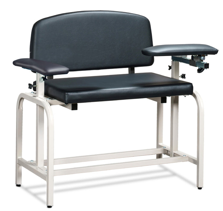 Extra Tall and Extra Wide Blood Drawing Chair with Flip Arms