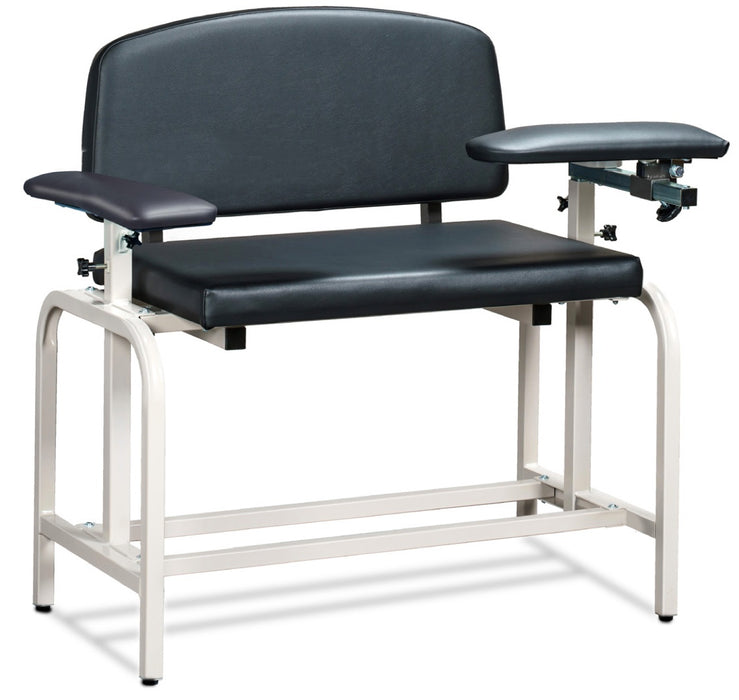 Extra Tall and Extra Wide Blood Drawing Chair with Flip Arms