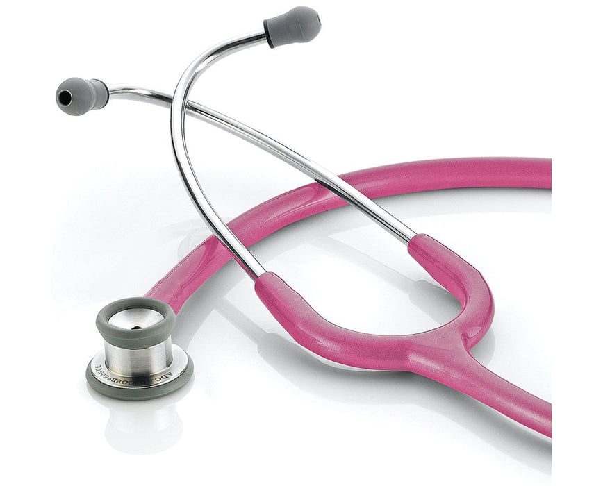 Adscope Ultra-lite Cardiology Stethoscope. Metallic Raspberry