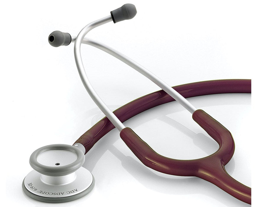 Adscope-Lite Ultra Lite Clinician Stethoscope. Burgundy