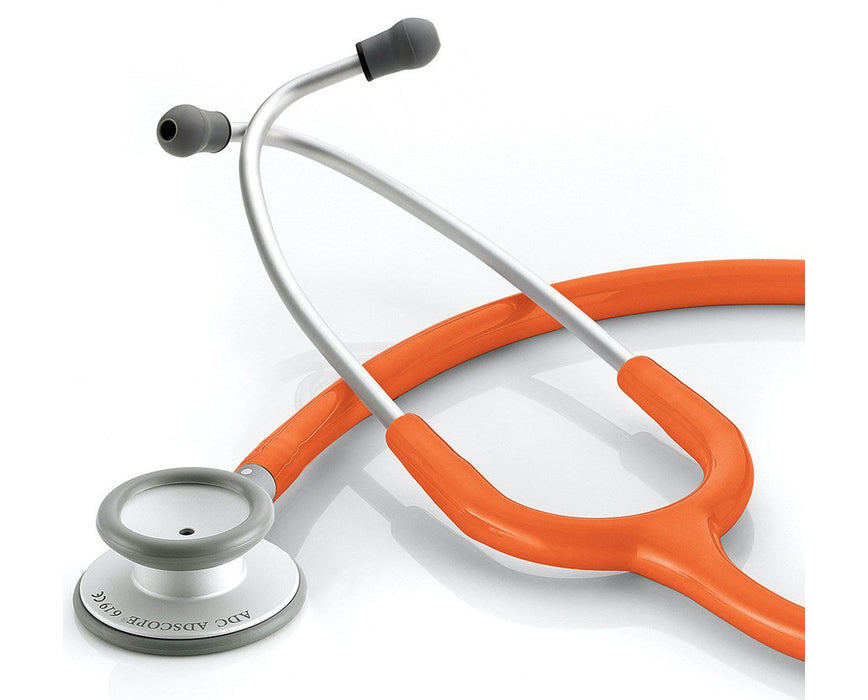 Adscope-Lite Ultra Lite Clinician Stethoscope. Orange