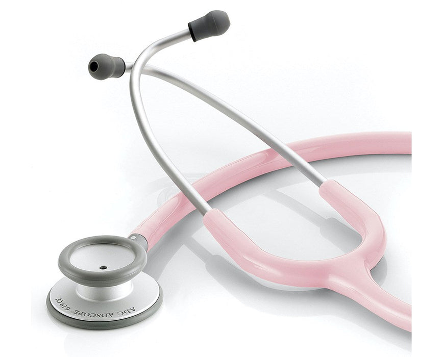 Adscope-Lite Ultra Lite Clinician Stethoscope. Pink