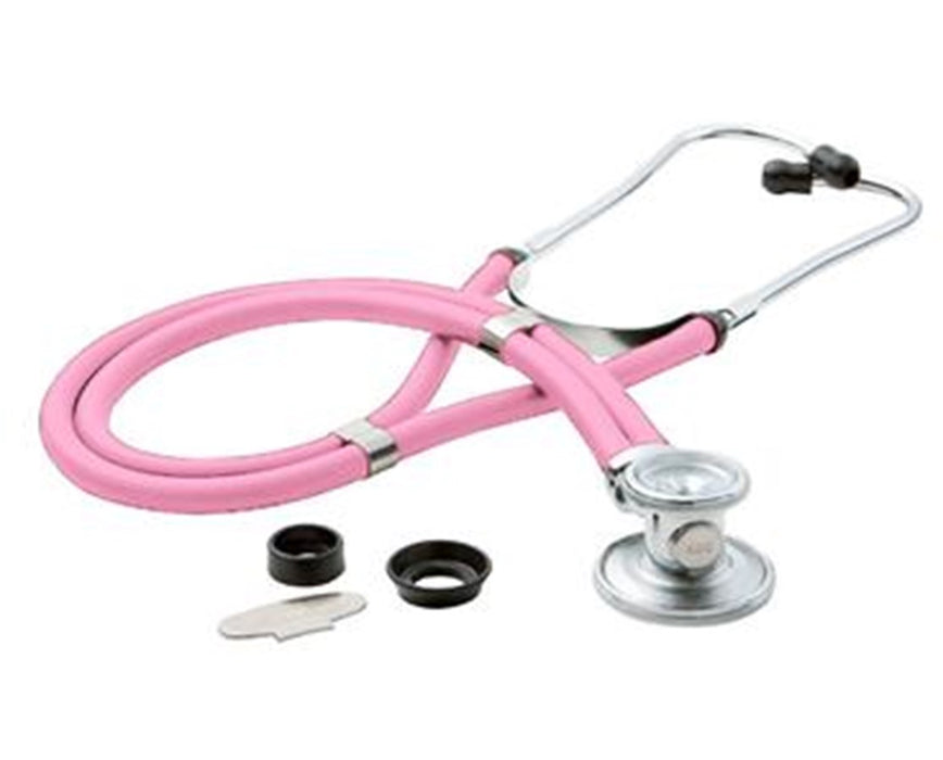 ADScope Sprague Stethoscope, 22" Tubing: Pink