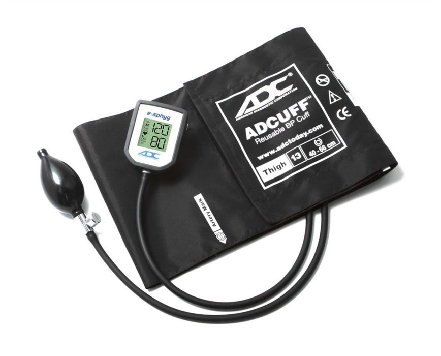 e-sphyg Digital Aneroid Blood Pressure Monitor Thigh - Black