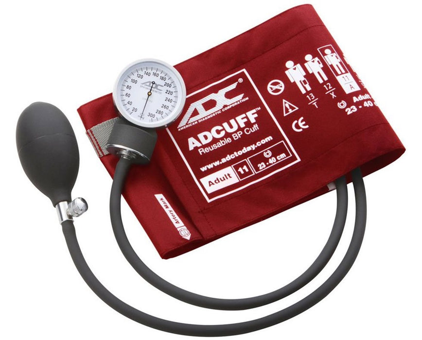 Prosphyg 760 Pocket Aneroid Sphygmomanometer Adult - Red