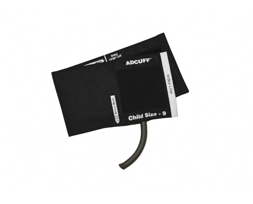 Adcuff Cuff w/ 1-Tube Inflation Bladder. Child. Black