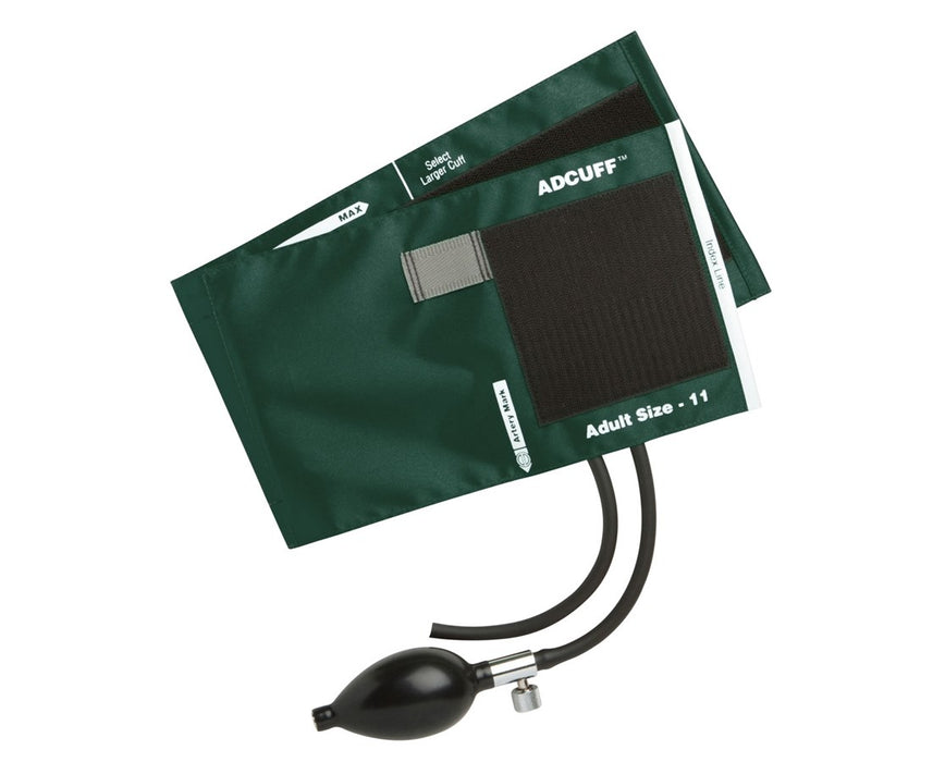 Adcuff Cuff & Complete Inflation System Adult - Dark Green