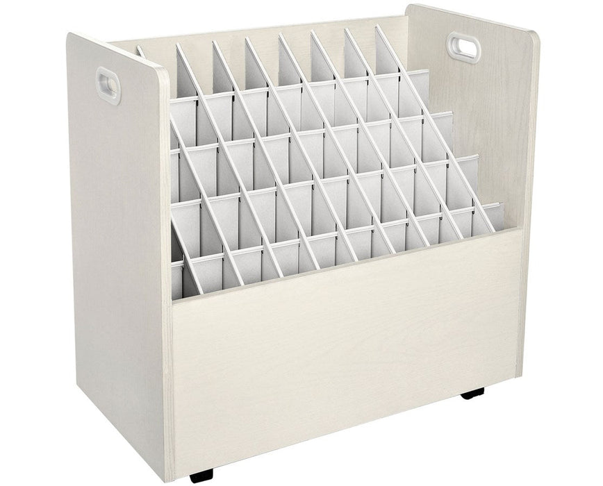 Mobile Wood Roll File 50 Slots