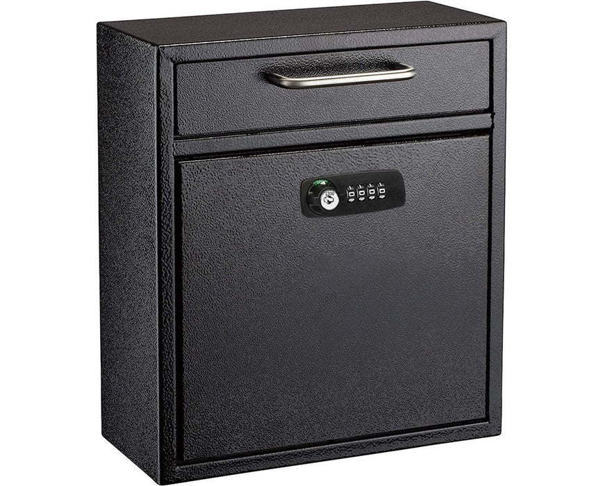 Ultimate Wall Mount Drop Box w/ Key & Combination Lock