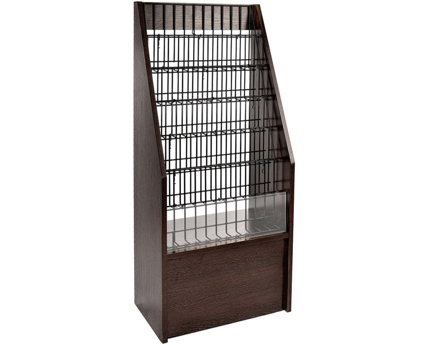 Wooden Magazine Rack & Brochure Holder