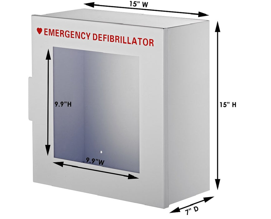 AED Defibrillator Wall Cabinet