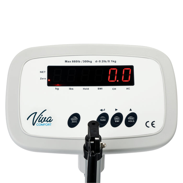 Digital Physician Scale with Height Rod