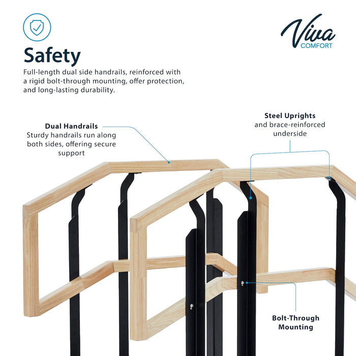 Small Up & Down Rehab Staircase