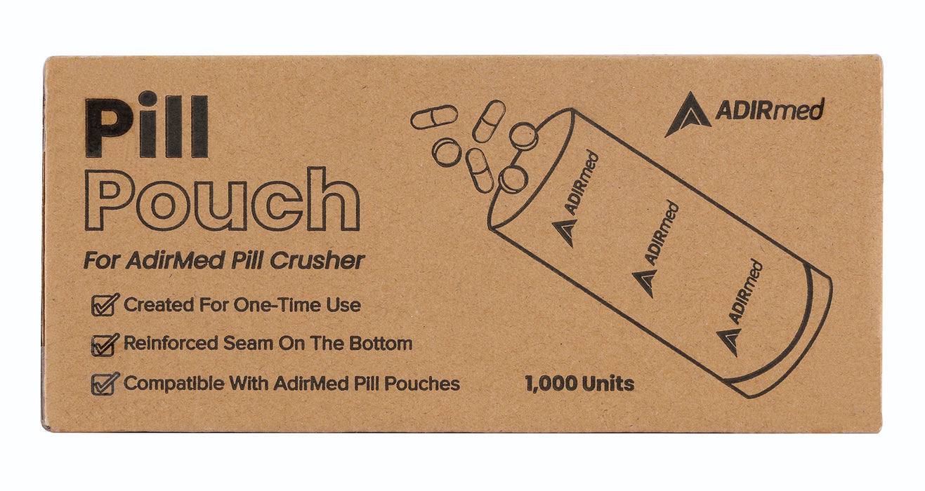 Pill Pouch for AdirMed Pill Crusher (1000 ea)