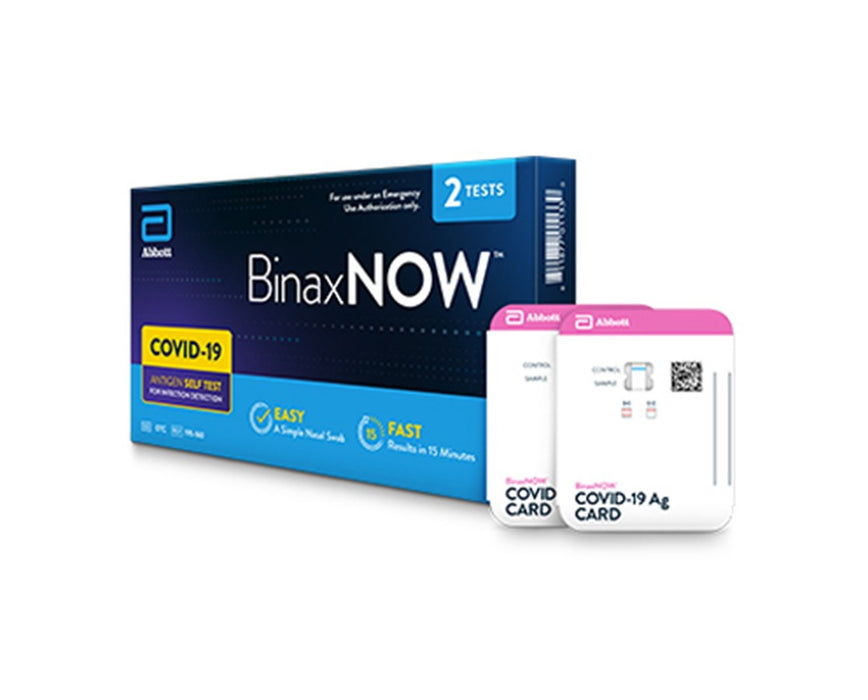 BinaxNOW COVID-19 Antigen Self Test Kit