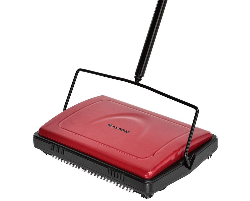 Triple Brush Floor and Carpet Sweeper