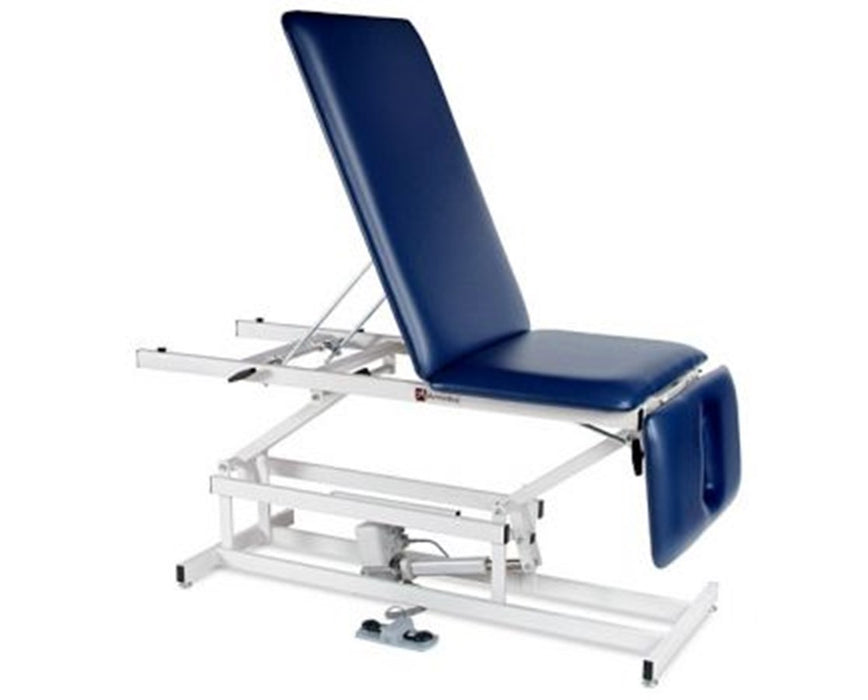 Power Hi-Lo Treatment Table w/ 3 Section Top & Adjustable Back