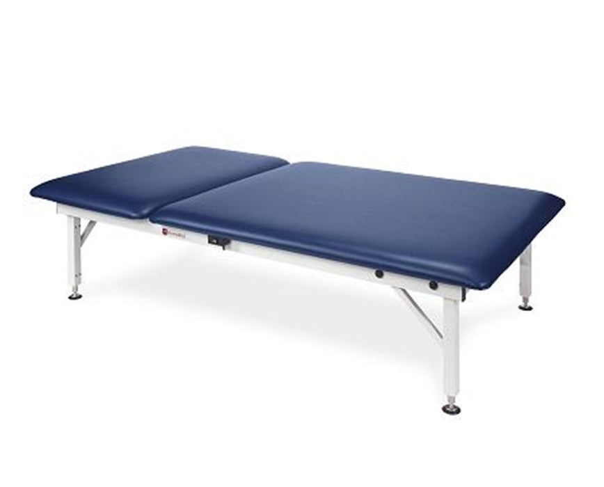 Bariatric Rehab Therapy Mat Table. 48"W x 84"L w/ Adjustable Backrest