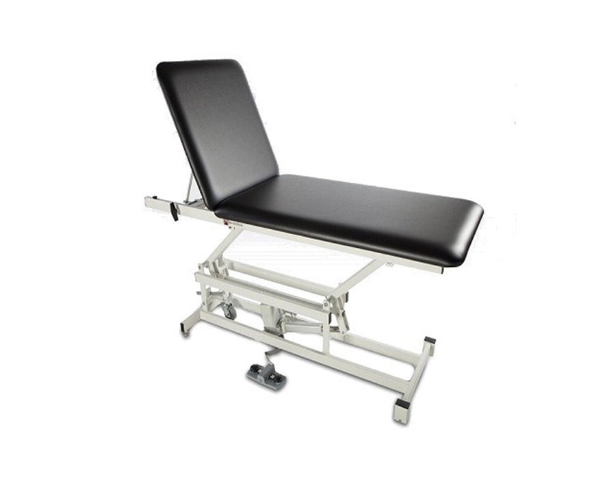 Bo-Bath Power Hi-Lo Treatment Table w/ Adjustable Back, 2 Section Top & Bar Activated Control. 27"W, 400 lbs Capacity