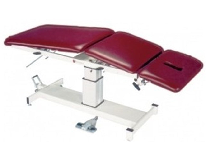 Power Hi-Lo Treatment Table w/ Adjustable Back, Elevating Center