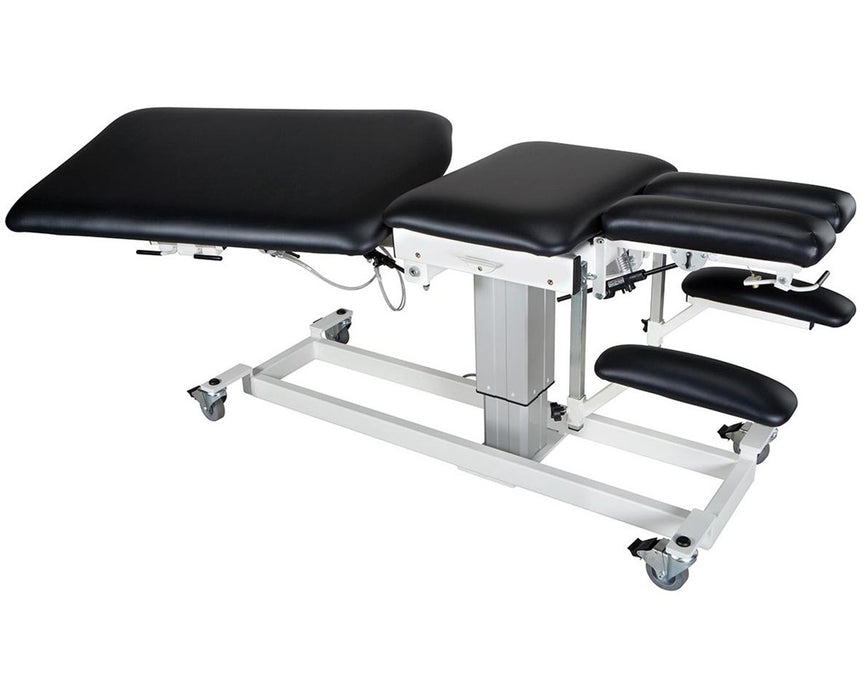 Power Hi-Lo Treatment Table w/ Adjustable Back & Six Section Top