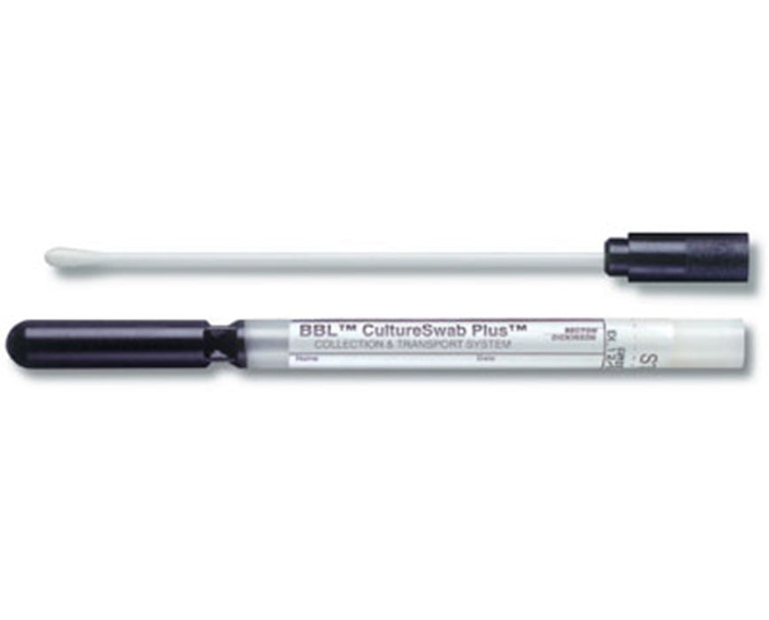 BBL CultureSwab Plus Collection and Transport System, 50/Pack, Amies Gel
