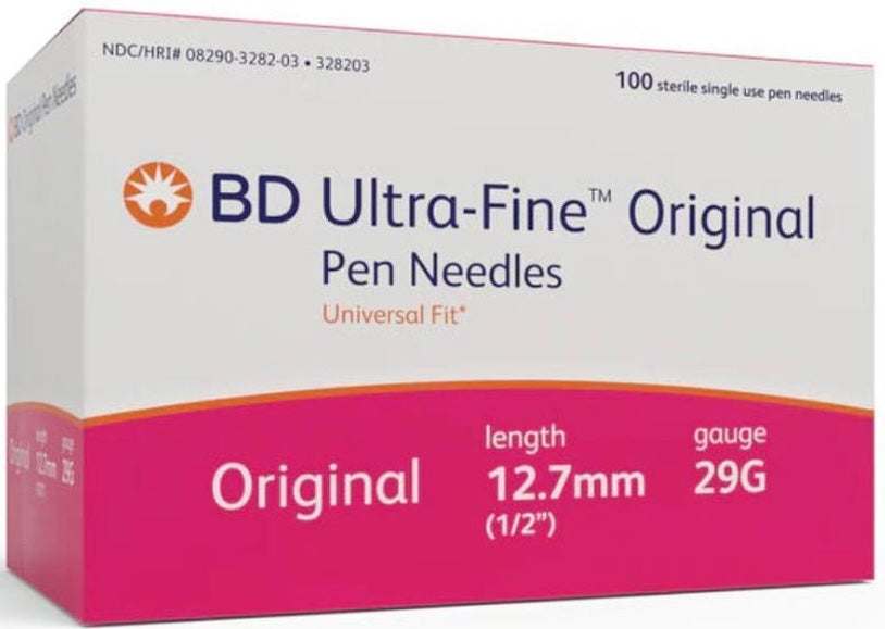 Ultra-Fine Original Pen Needles - 1200/Cs