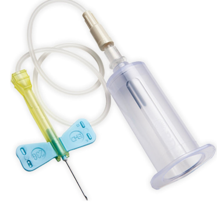 Vacutainer Safety-Lok Blood Collection Set with Pre-Attached Holder 23G, 0.75" Needle, 12" Tubing, 25/Box