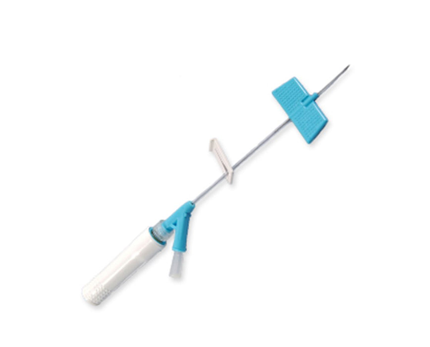 Saf-T-Intima Closed IV Catheter System: 24G x ¾", Y Adapter & Needle Shield (200/Case)