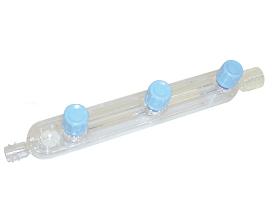 3-Port Manifold with 3 One-Way Valves (50/Case)