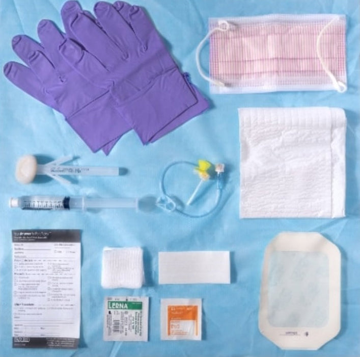 Port Access Prep Kit w/ PowerLoc Max Safety Infusion Set (5/Cs)
