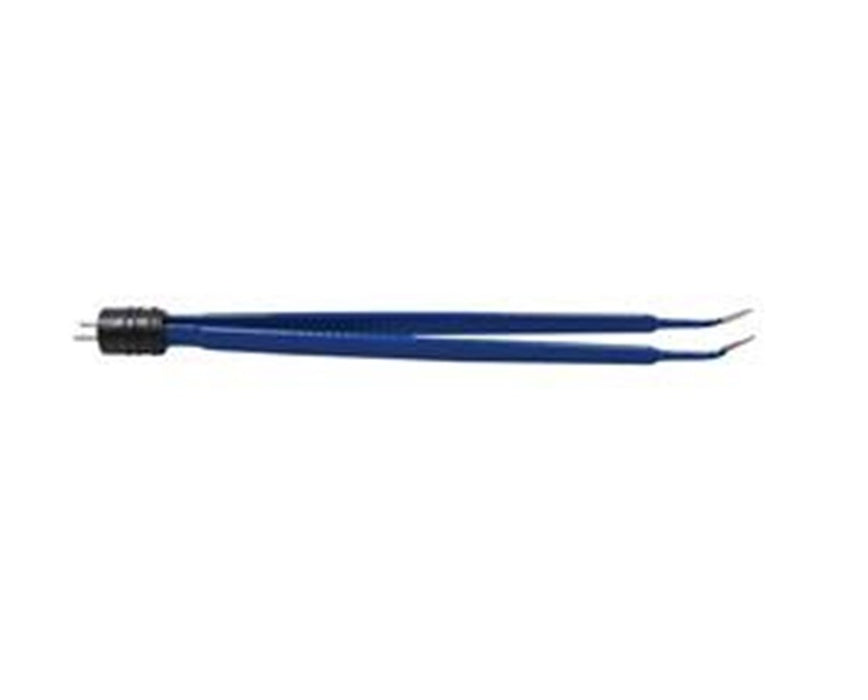 Straight Bipolar Forceps - 7", Fine Curved Tip (Non-Sterile)