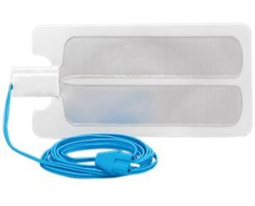 Disposable Split Adult Return Electrodes with Split Cable