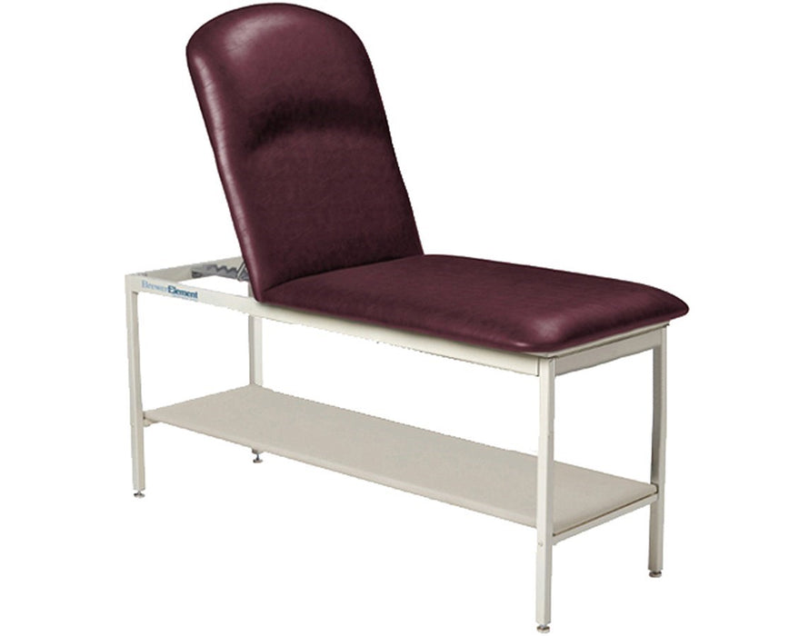 Element Treatment Table w/ Shelf & Adjustable Back
