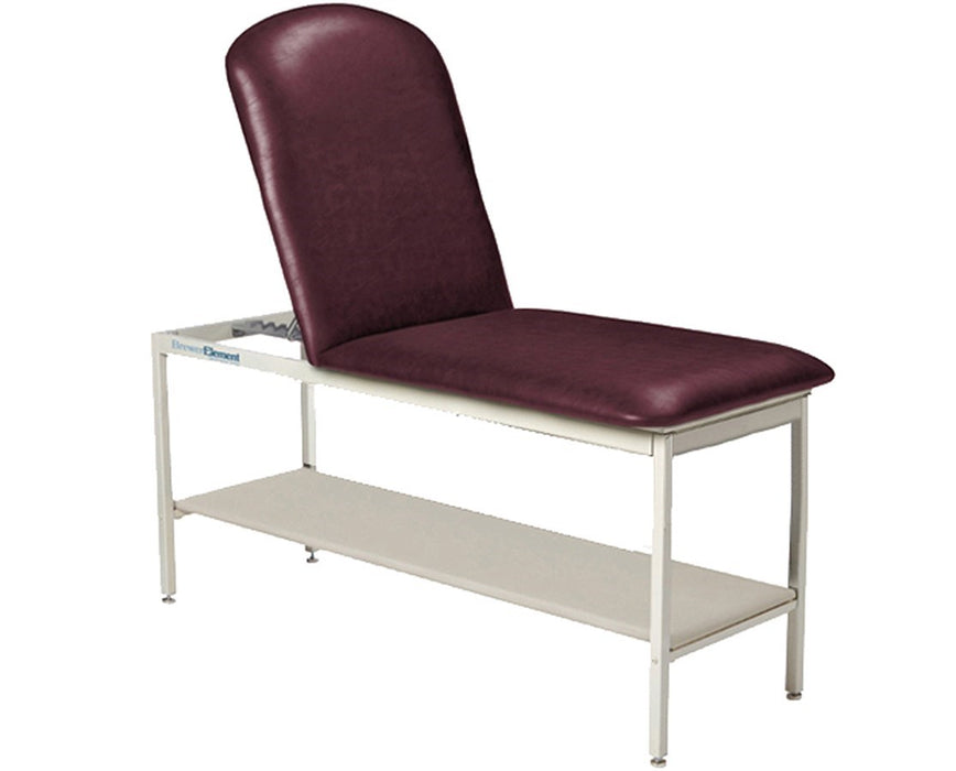 Element Treatment Table w/ Shelf & Adjustable Back