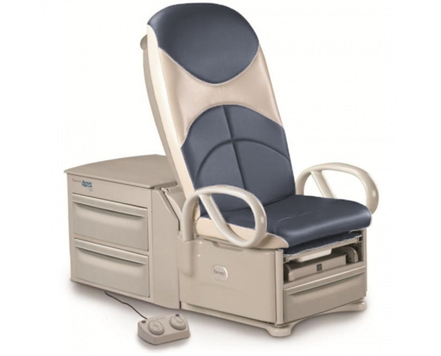 Access Bariatric Power Hi-Lo Exam Table w/ Drawers & Adjustable Back. Outlet, Pelvic Tilt, Drawer Heater