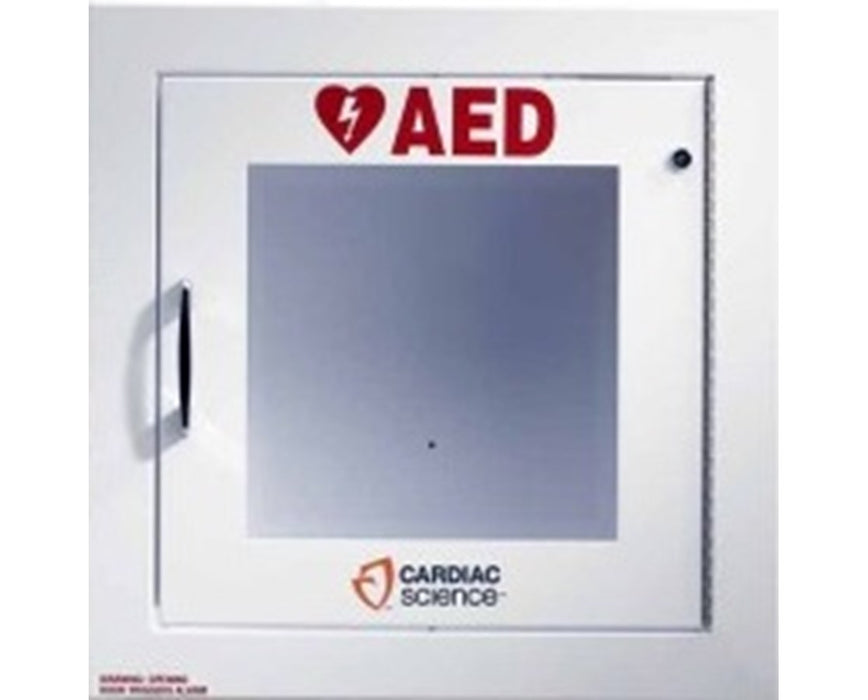 Recessed AED Wall Cabinet with Alarm Option