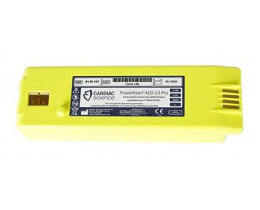 IntelliSense Lithium Battery For Powerheart AED G3 Model 9300E & 9300A, White