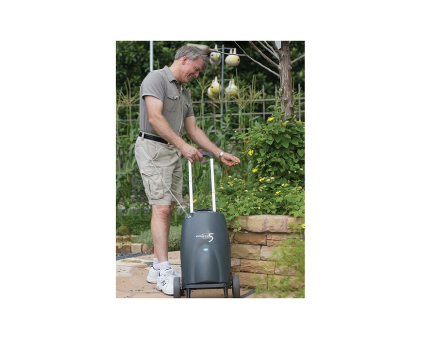 Universal Cart with Telescoping Handle for 6900-SEQ Eclipse Portable Oxygen Concentrator