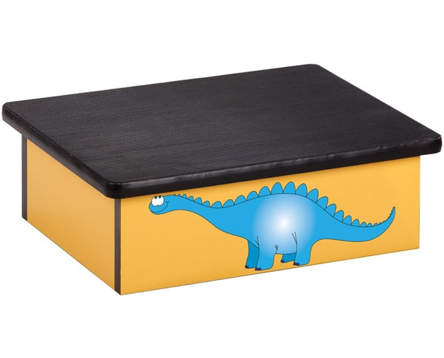 Pediatric Laminate Step Stool Dinosaur Graphics