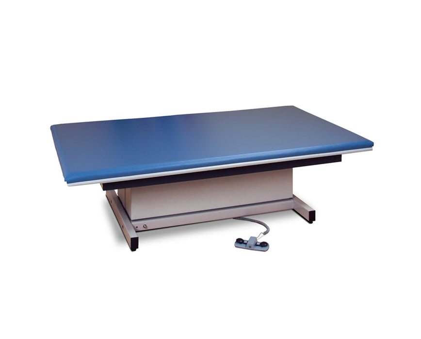 Bariatric Power Hi-Lo Rehab Therapy Table w/ Flat Top. 84"L x 48"W