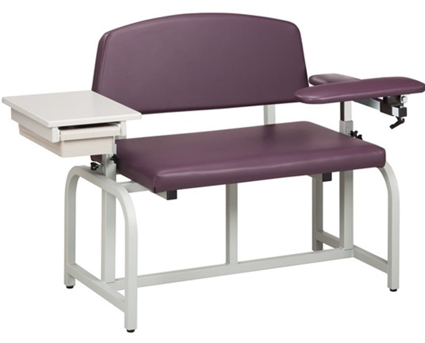 Bariatric Blood Drawing Chair with Padded Flip Arms