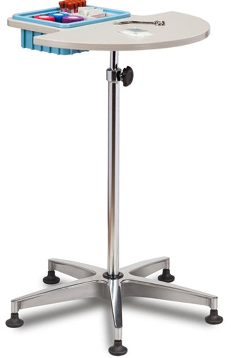 Half Round, Stationary, ClintonClean Phlebotomy Stand