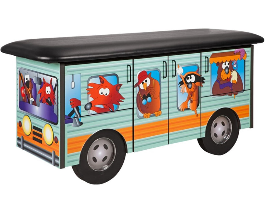 Pediatric Cabinet Treatment Table w/ Flat Top. Bus