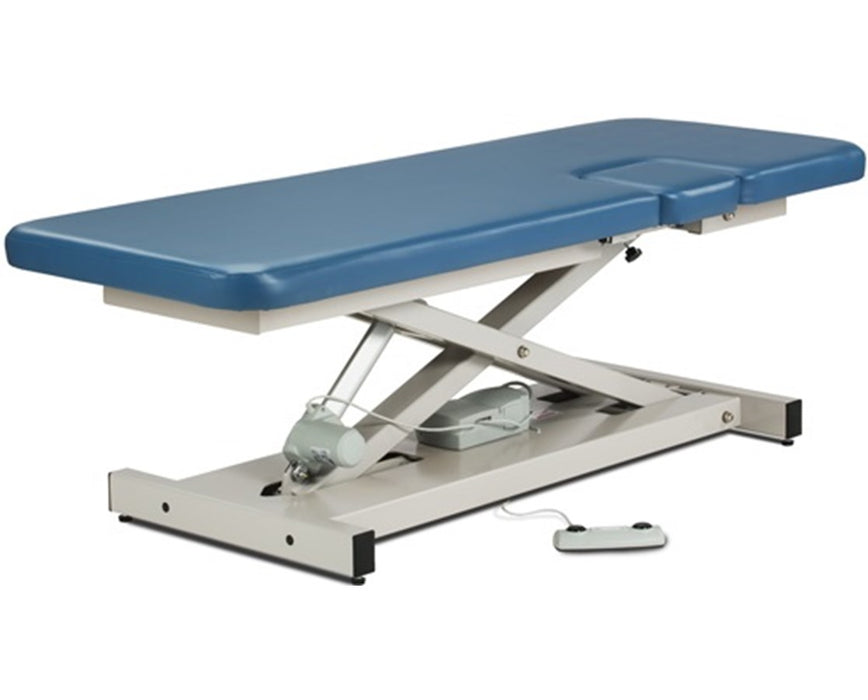 Power Hi-Lo Imaging Table. Open Base w/ Flat Top & Drop-Window