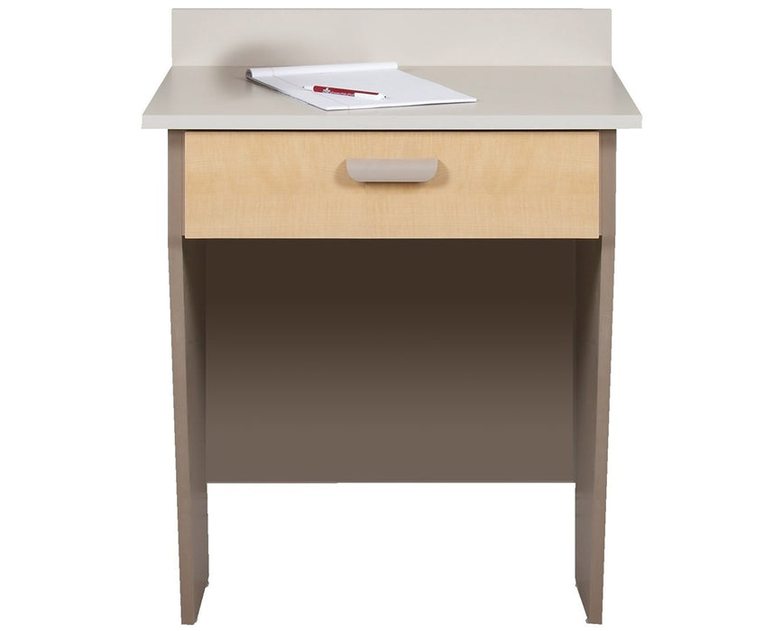 Stand Alone Desk with Pull-out Drawer