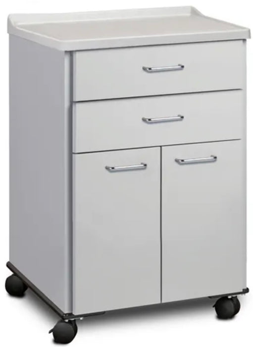 24"W Mobile Treatment Cabinet w/ 2-Doors, 2-Drawers (Molded Top)