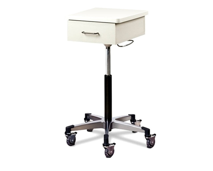 Compact Tec-Cart Mobile Work Station with Drawer 20" L x 20.5" W