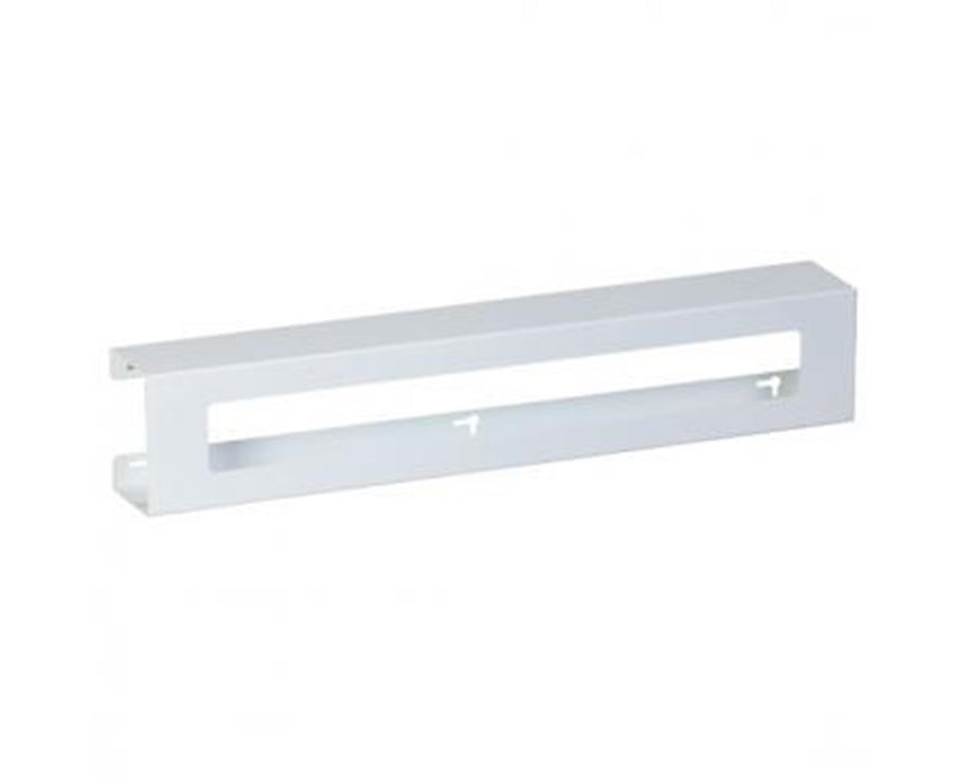 Triple Slimline White Steel Glove Box Holder