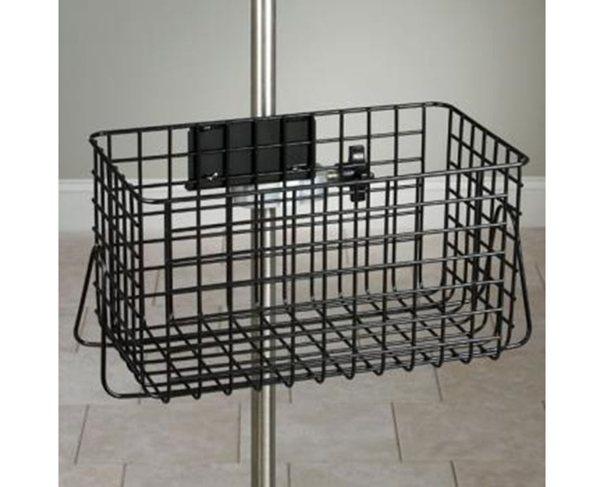 Heavy Duty Wire Basket, 14" Width x 8.5" Depth x 8" Height, Stainless Steel